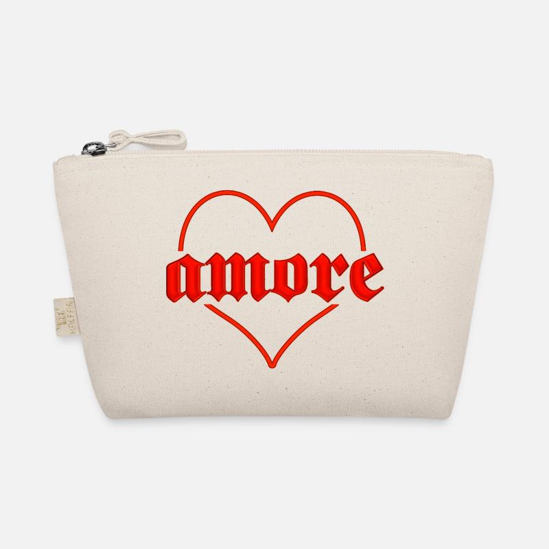 amore with heart Organic Pouch