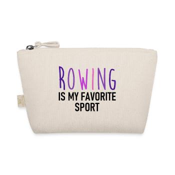 L’aviron est mon sport préféré - Rudern - Ruderin - Trousse biologique - nature - Devant