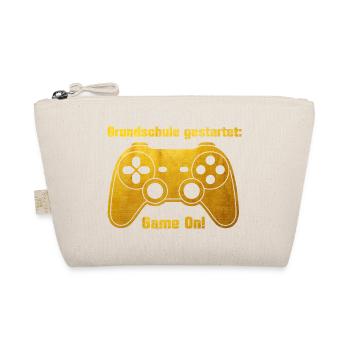 Enrollment - Game on - Game Console - gold-colored - Organic Pouch - nature - Front