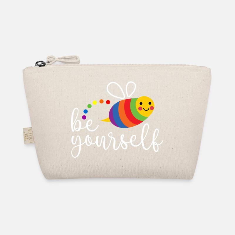 LGBTQ Pride Month - Sei du selbst - Bio-Täschchen - Natur