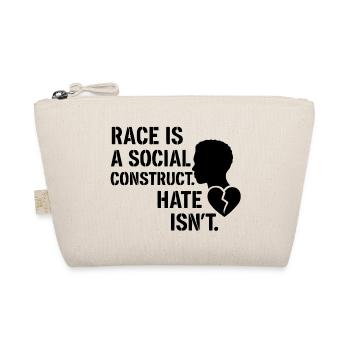 Hate is no social construct - Organic Pouch - nature - Front