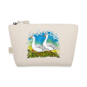 Geese - Organic Pouch - nature - Front