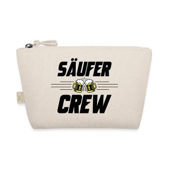 Säufer Crew Bier - Bio-Täschchen - Natur - Vorne