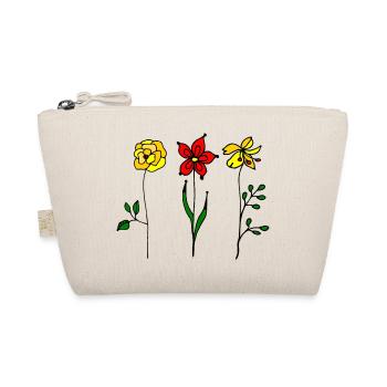 Blumen - Bio-Täschchen - Natur - Vorne
