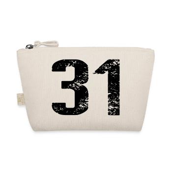 31 Number Jersey - Organic Pouch - nature - Front
