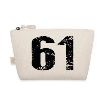 61 Number Leotard - Organic Pouch - nature - Front