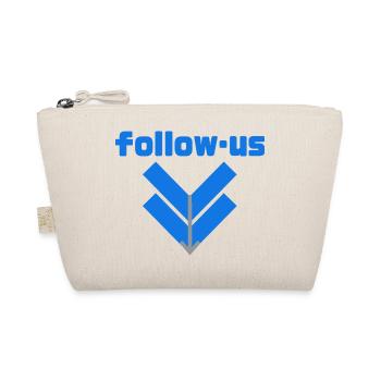 Follow us - Bio-Täschchen - Natur - Vorne