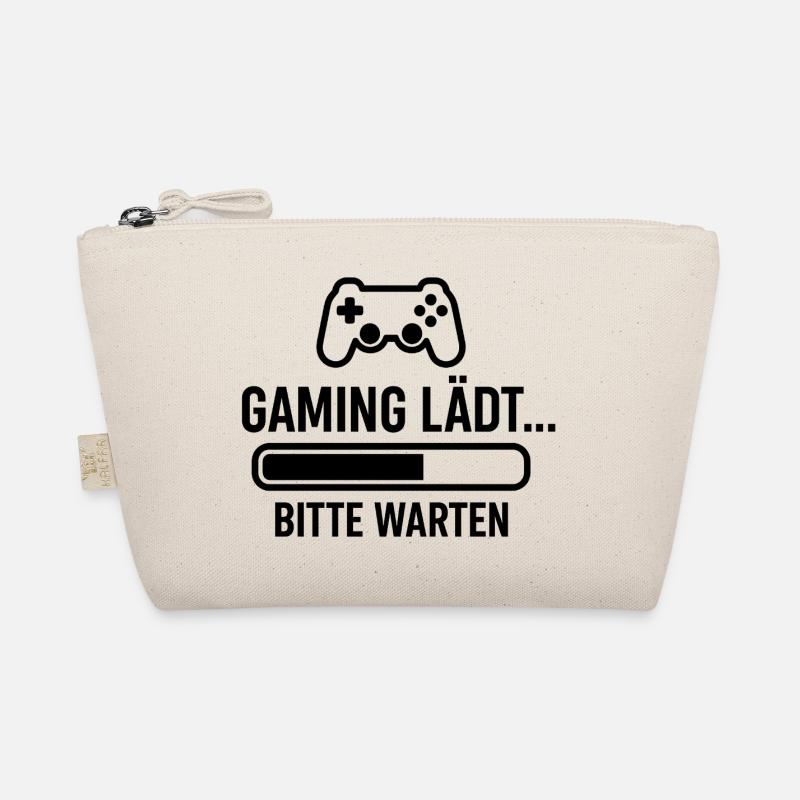Gaming lädt - Bio-Täschchen - Natur