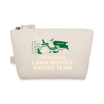 Lawn Mower Racing Lawn Mower Racing Lawn Mower - Organic Pouch - nature - Front