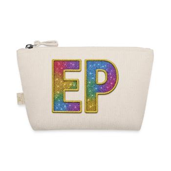 EP | Lettrage initial Galactic Glitter - Trousse biologique - nature - Devant