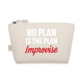 Message Motivante Pas de Plan - Trousse biologique - nature - Devant