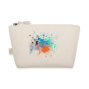 Color Explosion Art Inspired Design - Organic Pouch - nature - Front