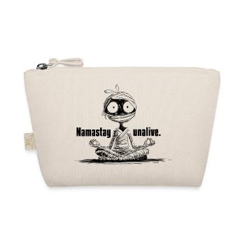 Momie Humour Design | Design drôle d’Halloween - Trousse biologique - nature - Devant