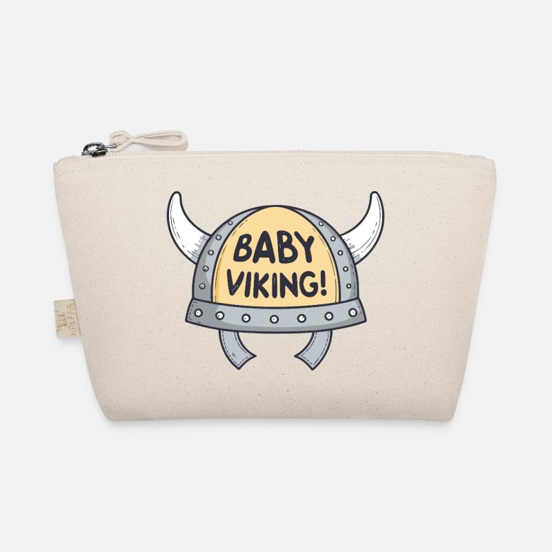 Viking Bébé Casque cornes blanches Trousse biologique