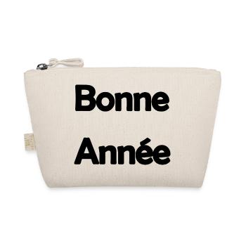HAPPY NEW YEAR. NEW YEAR'S EVE. BEST WISHES - Organic Pouch - nature - Front