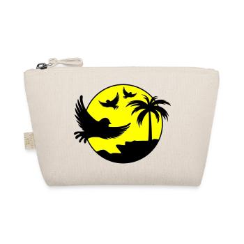 Paradise Island Birds - Organic Pouch - nature - Front