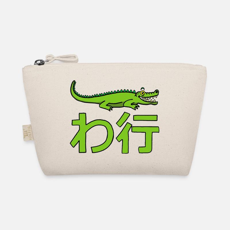 Krokodil-Manga Bio-Täschchen