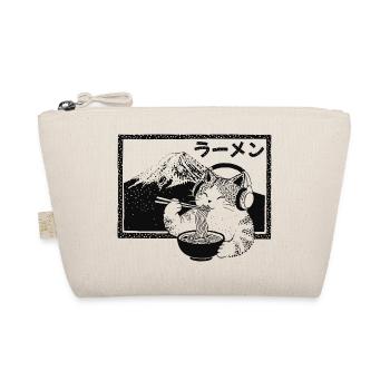 Ramen Kitten Mount Fuji - Bio-Täschchen - Natur - Vorne