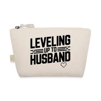 Leveling Up To Husband - Organic Pouch - nature - Front