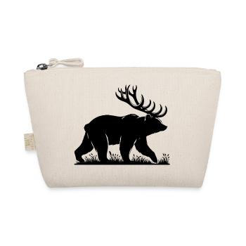 Beer Bear Bear - Organic Pouch - nature - Front