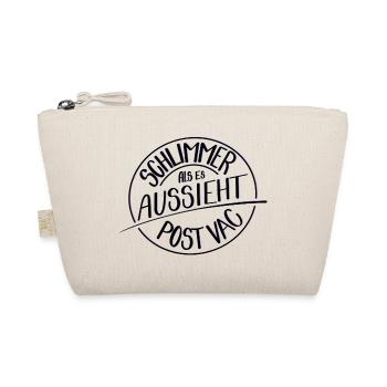 Schlimmer als es aussieht, Post Vac - Bio-Täschchen - Natur - Vorne