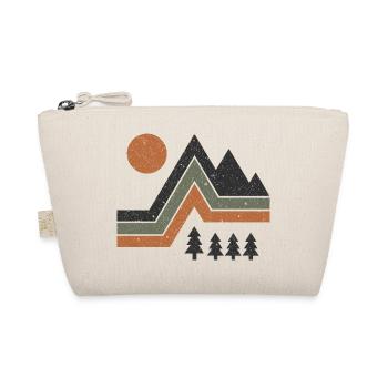 Alpine Outdoor Adventure for Hiking & Camping Fans - Organic Pouch - nature - Front
