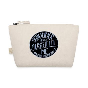 Schlimmer als es aussieht, ME - Bio-Täschchen - Natur - Vorne