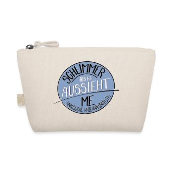 Schlimmer als es aussieht, ME - Bio-Täschchen - Natur - Vorne