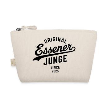Echter Essen Hoodie Shirt Tasse Strampler - Bio-Täschchen - Natur - Vorne