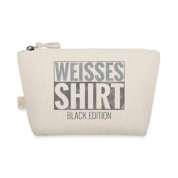 Chemise Blanche Édition Noire Drôle de Dicton - Trousse biologique - nature - Devant
