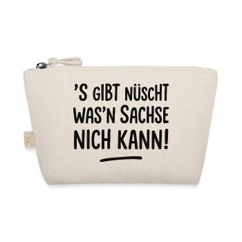 S-gibt_nuescht_was-n_Sachse_nich_kann - Bio-Täschchen - Natur - Vorne
