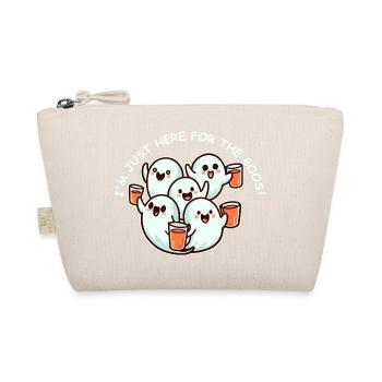 Festive ghosts and coloured glasses - Organic Pouch - nature - Front