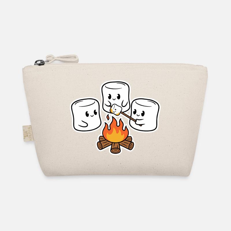 Cuddly marshmallows at the campfire Organic Pouch