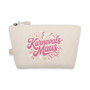 Karnevalsmaus Karneval Köln Kölner Karnevals Maus - Bio-Täschchen - Natur - Vorne