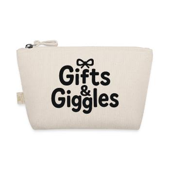 T-shirt Cadeaux & Rigles – Design Fun & Playful - Trousse biologique - nature - Devant