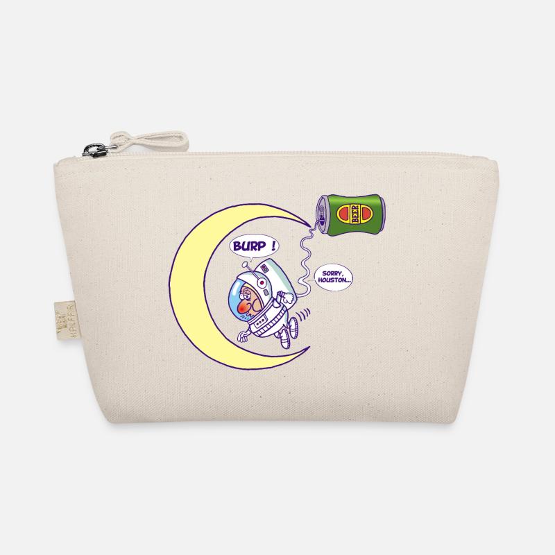 Astronaut and beer Organic Pouch