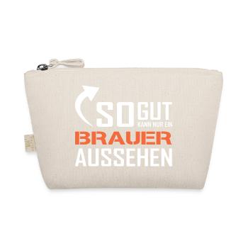 So gut kann nur ein Brauer aussehen - Bio-Täschchen - Natur - Vorne