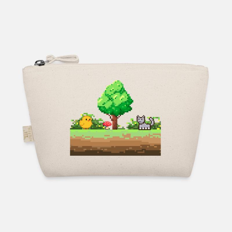 Pixelgarten Abenteuer Bio-Täschchen