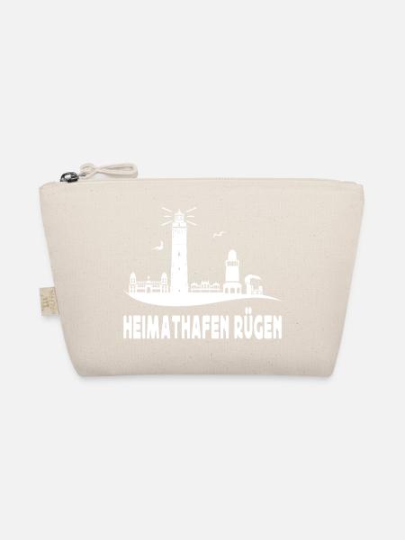 Leuchtturm Rügen Heimathafen - Bio-Täschchen - Natur