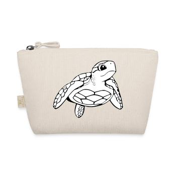 Turtle Turtles - Organic Pouch - nature - Front