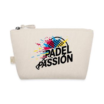 Padel Passion - Organic Pouch - nature - Front