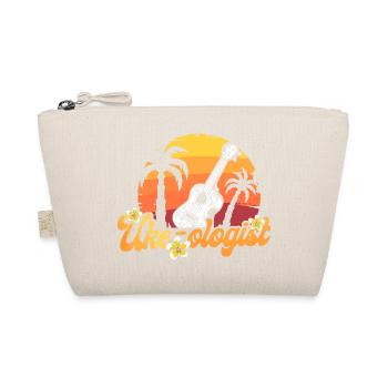 Hawaiian Ukulele Uke Uke-Ologist - Organic Pouch - nature - Front
