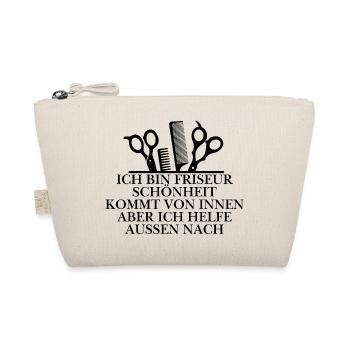 Design de coiffeur drôle - Trousse biologique - nature - Devant