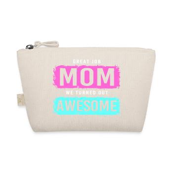Single Mom Single Mom Single Mom - Organic Pouch - nature - Front