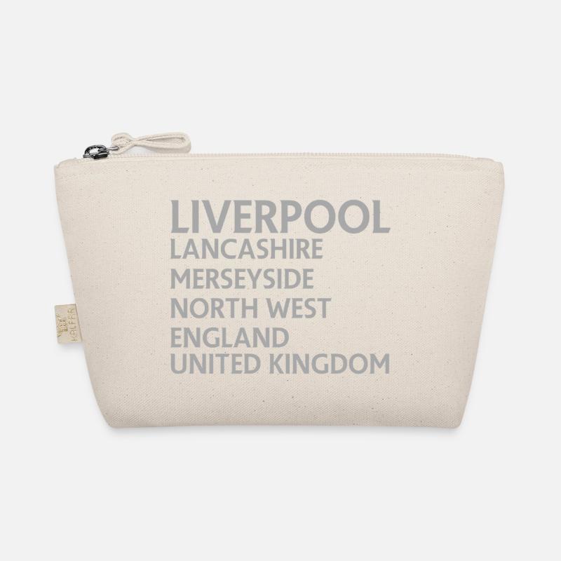 Liverpool – England Textdesign Bio-Täschchen