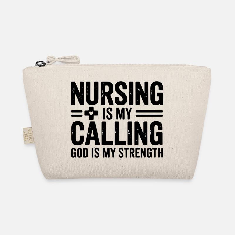 Les soins infirmiers sont ma vocation Dieu est ma force Soins Trousse biologique