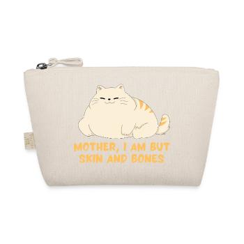 Mutter, ich bin nur Skin And Bones Katzendesign - Bio-Täschchen - Natur - Vorne
