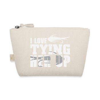 Angler Gift Funny Fishing Fisherman Fishing - Organic Pouch - nature - Front