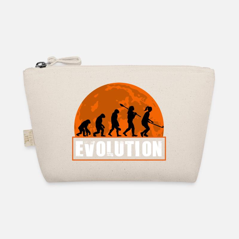 Feldhockey Evolution Spielerin Hockey Mädchen Bio-Täschchen