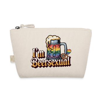 Je suis beersexual - Logo de Cool Beer - Trousse biologique - nature - Devant